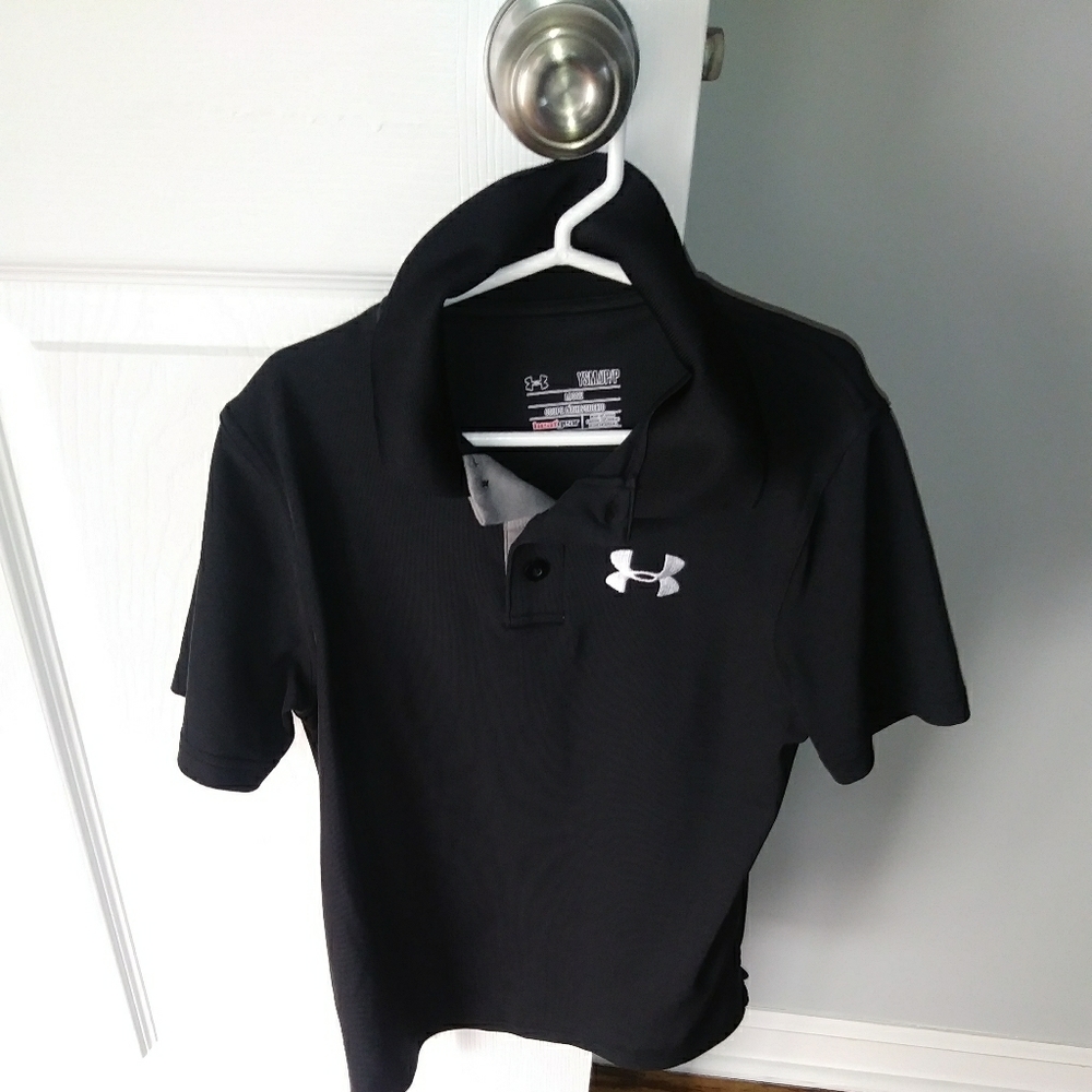 Underarmour boys collar shirt